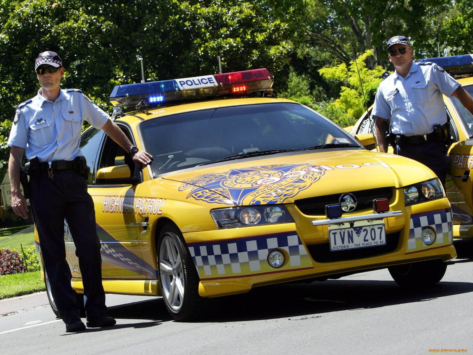 Holden Commodore Police car